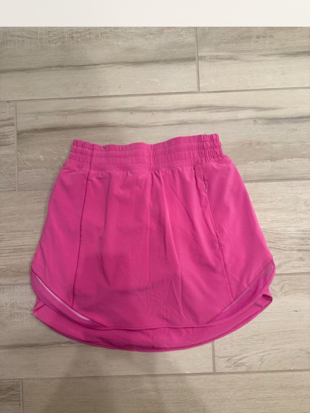 Lululemon Pink Athletic Skort with Elastic Waist